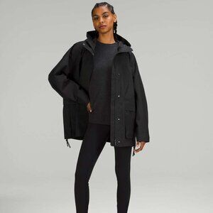 Lululemon Ovesized Hooded Rain Jacket